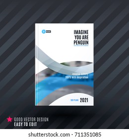 Design of business vector template, brochure, abstract annual report, cover modern layout,