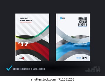 Design of business vector template, brochure, abstract annual report, cover modern layout,