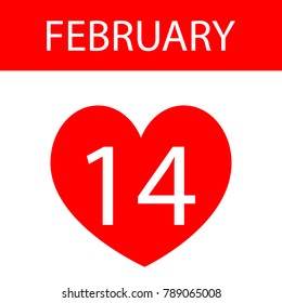 Design of card for Valentine's day