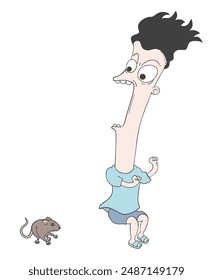 Design of cartoon character draw