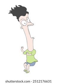 Diseño de dibujo de personajes de dibujos animados