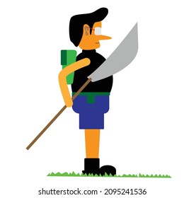 design of a cartoons characters with some various style 