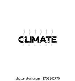 Design for celebrating Happy Earth Day with climate change concept in vector illustration.