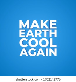 Design for celebrating Happy Earth Day with climate change concept in vector illustration.