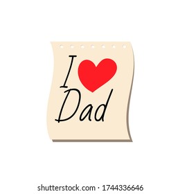 Design for celebrating Happy fathers day. Template for greeting card, Banner, flyer, invitation, congratulation, poster design. Vector illustration. 