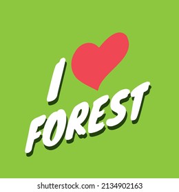 Design for celebrating International Day of Forest, march 21th in vector Illustration.