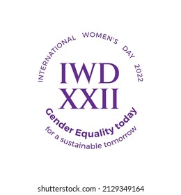 A design for celebrating International Women's Day, March 8. its can be used for greeting card, poster, or any. Vector illustration