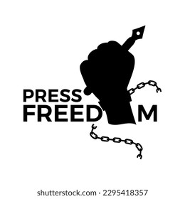 Design for celebrating world press freedom day , 2 May