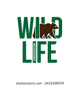 Design for celebrating world wildlife day.