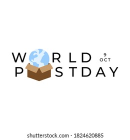 Design for celebration world post day. 9 October