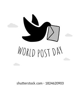 Design for celebration world post day. 9 October