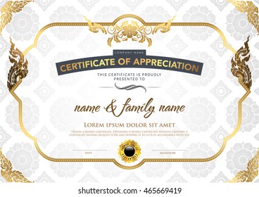 Design certificate to be elegant and stylish.
