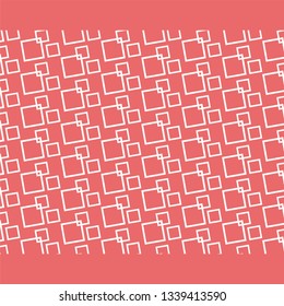 Design chic square pattern pink color, texture Eps background. Vector
