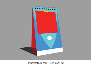 Design Christmas Calendar vector Illustration