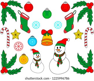 design Christmas icon