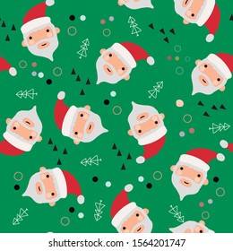 Design of a Christmas pattern. Fun design to decorate Christmas.