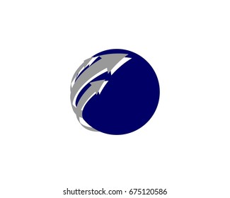 Design circle and arrow