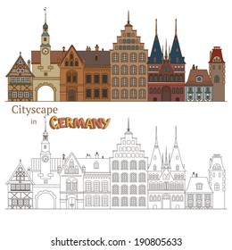 Design of Cityscape in Germany and Typical German Architecture