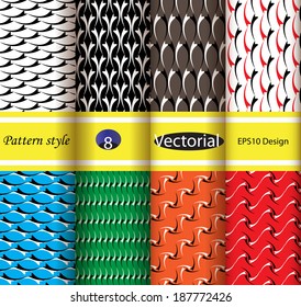 Design of classic pattern. vector