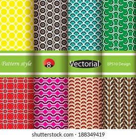 Design of classic pattern. vector