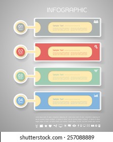 Design clean banners template/graphic. Vector eps10