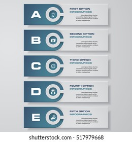 Design clean  banners template/graphic or website layout. Vector.