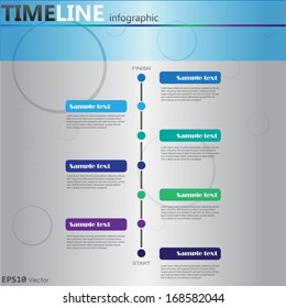 Design clean number banners template/graphic or website layout/timeline. Vector. 