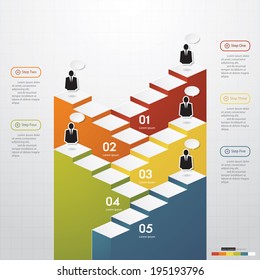 Infographic Construction Blockhouse House Building Process Stock Vector ...