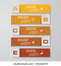 Design clean number banners template/graphic or website layout. Vector.