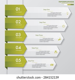 Design clean number banners template/tags or website layout. Vector.