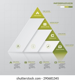 Design clean number banners template/tags or website layout. Vector.