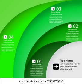 Design clean template graphic or website layout vector
