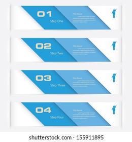Design clean template/graphic or website layout. Vector. Green color.