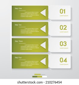 Design clean template/graphic or website layout. Vector.