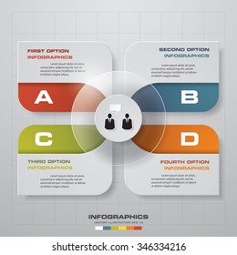 Design clean template/graphic or website layout. Vector.