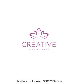 Design a clever and minimalist lotus flower logo, solutions for brand identity designs for startup companies, individuals, etc, letter n,