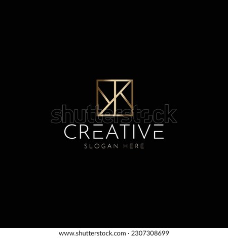 Design a clever and minimalist monogram k, solutions for brand identity designs for startup companies, individuals, etc, letter k, real estate