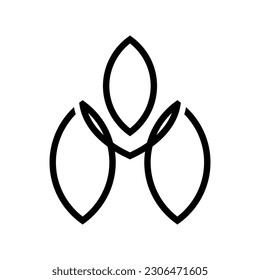 design a clever and minimalist monogram M logo suitable  do branding for your company, letter  M, vector template