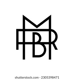 design a clever monogram logo BMR