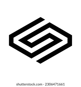 design a clever monogram logo letter S