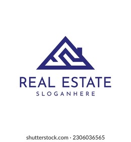 design a clever monogram logo real estate in letter SL