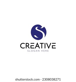 Design a clever monogram S minimalist logo, solutions for brand identity designs for startup companies, individuals, etc