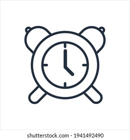 The design of the clock education outline icon pack vector illustration, this vector is suitable for icons, logos, illustrations, stickers, books, covers, etc.