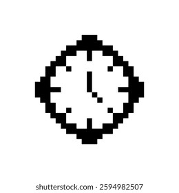 design clock timer pixel art