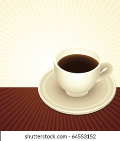 Design coffee background. Vector illustration.