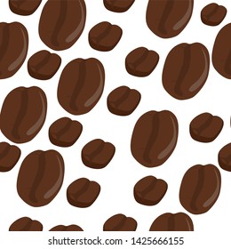 the design of coffee beans with different designs