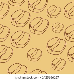 the design of coffee beans with different designs