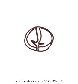 the design of coffee beans with different designs