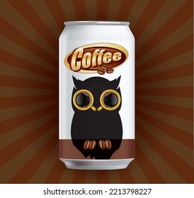 Entwerfen Sie eine Kaffeemaschine in Form einer Eule.