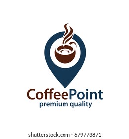 design of coffee point icon